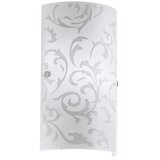 Eglo amadora zidna/1, e14, 1x60w, nikl-mat/bela dekor | ePonuda.com