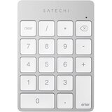 Satechi aluminijasta brezžična numerična tipkovnica, srebrna | Shoptok.si