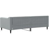  Dnevni ležaj svjetlosivi 100x190 cm tkanina | shoptok.hr