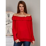 Italy Moda Blouse-MI-BZ-17322.17-red | shoptok.hr