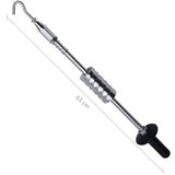 vidaXL Drsno kladivo s kavljem 63 cm ogljikovo jeklo | Shoptok.si