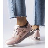 Gemre Pink Shiny Sneakers L'Angelier | Shoptok.si