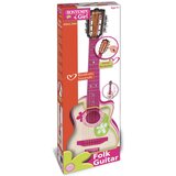 Bontempi plastična kitara z leseno obdelavo v ljudskem slogu, 69 cm ROZA | Shoptok.si