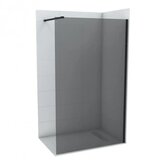  Walk-in COPEN MONTE DARK 80x200, matt black ram, 8mm grey staklo C-02-SB80G Cene