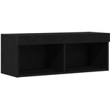  Set TV komoda Crni hrast 80 x 30 x 30 cm Konstruirano drvo | shoptok.hr