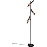 Trio Select Črna/v bronasti barvi LED stoječa svetilka (višina 150 cm) Ikaris – | Shoptok.si