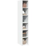  Visoka komoda bijela 30 x 41 x 185 cm od konstruiranog drva | shoptok.hr