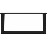  Noge za klub stolić U-oblik 2 kom Crne 70 x (30-31) cm Čelik | shoptok.hr