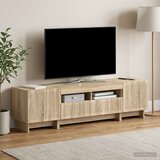  3-dijelni LED TV kabinet EDE Hrast sonoma Konstruirano drvo | shoptok.hr
