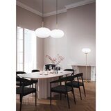  Medeninasta stoječa svetilka s steklenim senčilom (višina 150 cm) Fomento – | Shoptok.si