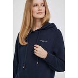 Tommy Hilfiger Dukserica za žene, boja: tamno plava, s kapuljačom, bez uzorka | shoptok.hr