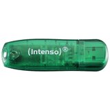Intenso 8GB Rainbow Line USB 2.0 spominski ključek - Zelen | Shoptok.si