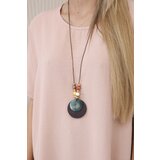 Kesi Włoski Oversized blouse with pendant dark powder pink | shoptok.hr
