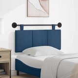  Držeće uzglavlje Zidne Prugasti Plava 110 x 55 x 5 cm tkanina - Plava 100 cm bez LED | shoptok.hr