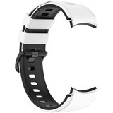 INF beli črni silikonski pas za samsung watch 4 series, (22131703) | Shoptok.si