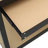  Radne klupe s ladicama Crna 81 x 41 x 145 cm Konstruirano drvo Slike