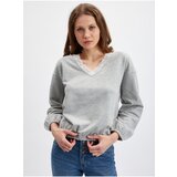Orsay Light Grey Women Facial Sweatshirt - Women | shoptok.hr