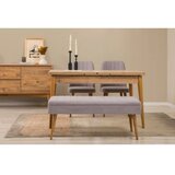Hanah home vina 02 0701 atlantic pine grey (produživi trpezarijski sto, stolice i konzola (5 komada))
