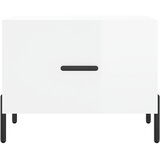  Stolići za kavu 2 kom sjajni bijeli 50x50x40 konstruirano drvo | shoptok.hr