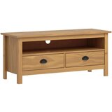 TV omarica Hill medeno rjava 110x40x47 cm trdna borovina, (20623098) | Shoptok.si