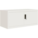 Ormarić za spise bijeli 90 x 40 x 110 cm čelični | shoptok.hr