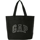 GAP Shopper torba crna / bijela