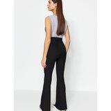 Trendyol ženske pantalone TWOSS23PL00135, crna | Eponuda.com
