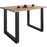 MID.YOU Jedilna Miza Xona, Hrast, Črna | Shoptok.si