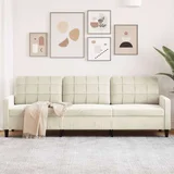  Trosjed od tkanine Krem 210 cm baršunasti