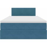  Krevet s od storage s madracem Tamno plava 120 x 200 cm Baršun | shoptok.hr