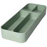 Brandani Kadulja zeleni plastičan organizator pribora 13,5 x 39 cm – Cijene