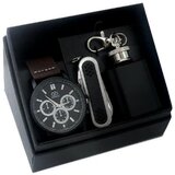  adam, poklon set, ručni sat i privezak, braon ( 505081 ) Cene'.'