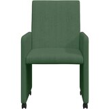  Trpezarijske stolice 2 pcs Siva zelena 57 x 66 x 94 cm | shoptok.hr