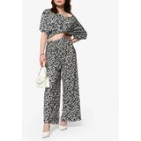Resti Women's black floral pleated set - Clothing | Eponuda.ba