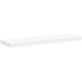  Plutajuća zidna polica bijela 80 x 23,5 x 3,8 cm MDF | shoptok.hr