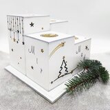 Poklon Dobra Ideja Adventski svijećnjak za 4 svijeće – ručno izrađen božićni ukras | shoptok.hr