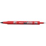 Pilot Marker Twin Marker – BeGreen, obostrani, Crvena Cijene