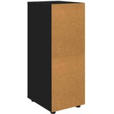 vidaXL Ormarić za pohranu Crna 40 x 48 x 105 cm Konstruirano drvo | shoptok.hr