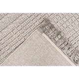 Kayoom RAVNO TKANA PREPROGA 120/170 cm tkano srebrne barve | Shoptok.si