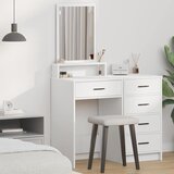  Toaletni stol Bijelo 50 x 41 x 140 cm Konstruirano drvo | shoptok.hr
