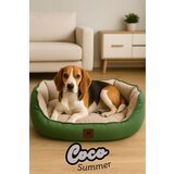 Paws & Whiskers krevet za ljubimce coco summer, 70x80x10 cm, zeleni | Eponuda.com