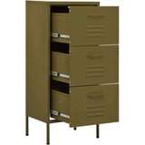vidaXL Ormarić za pohranu maslinasti 42,5 x 35 x 101,5 cm čelični | shoptok.hr