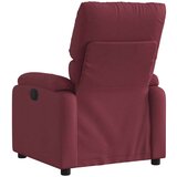  Naslanjač vinsko rdeče blago | Shoptok.si