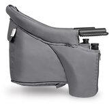 Hauck hranilica / prijenosna sjedalica za stol Fix N Sit Dark Grey | shoptok.hr