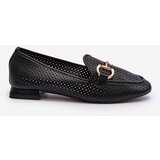 Boto Women's Flat Heel Loafers with Black Decoration Iluvana | shoptok.hr