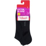 Bellinda COTTON IN-SHOE SOCKS 2x - Women's Short Socks 2 Pairs - Black | Shoptok.si