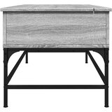  Stolić za kavu siva boja hasta 100x50x45 cm od drva i metala 100 x 50 x 45 cm | Shoptok.si