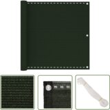  The Living Store Balkonsko platno temno zeleno 90x300 cm HDPE - Balkonsko Platno, (21742309) Cene