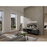 Germania Antracitno siva TV omarica v hrastovem dekorju 164x35 cm Schlangen – | Shoptok.si