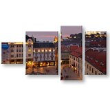 Slike na platnu 4-delne SLOVAŠKA SK022E40 (moderne slike na) | Shoptok.si